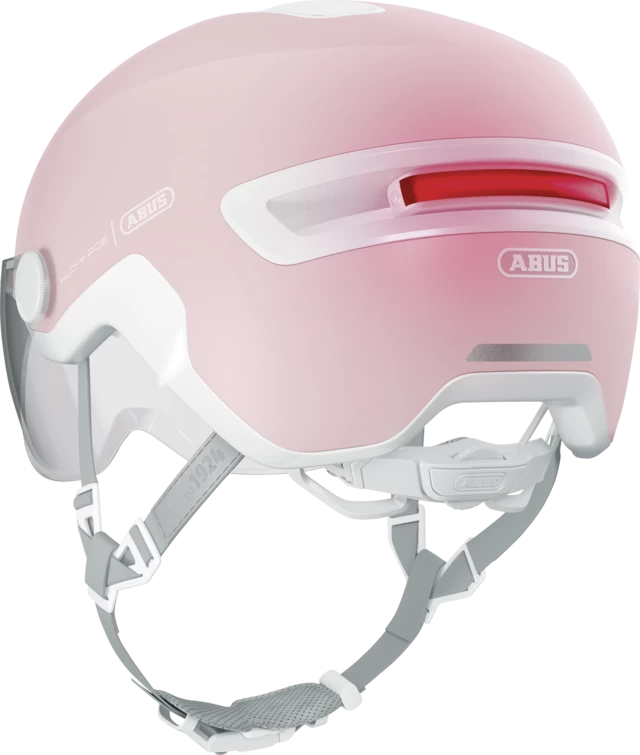 Kask rowerowy Abus HUD-Y ACE Pure Rose