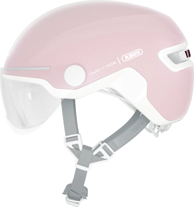 Kask rowerowy Abus HUD-Y ACE Pure Rose