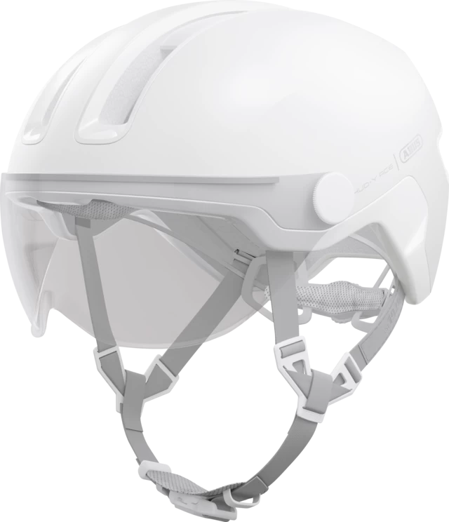 Kask rowerowy Abus HUD-Y ACE Pure White