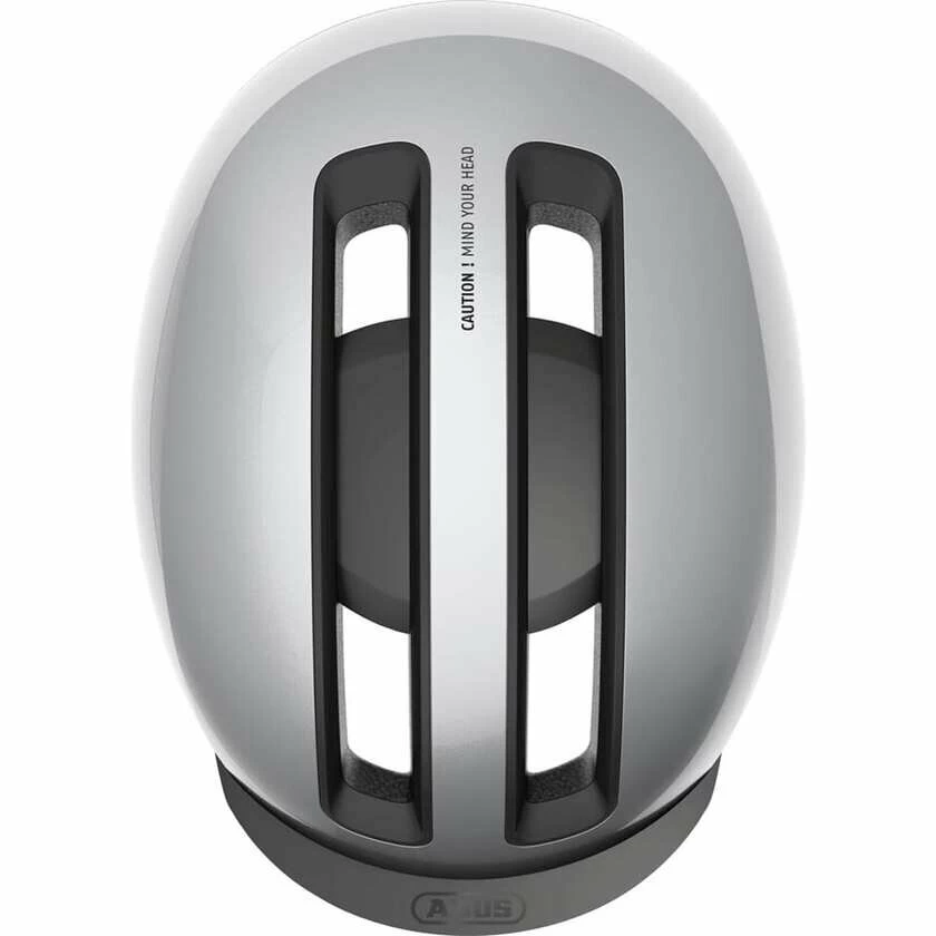 Kask rowerowy Abus HUD-Y Gleam Silver