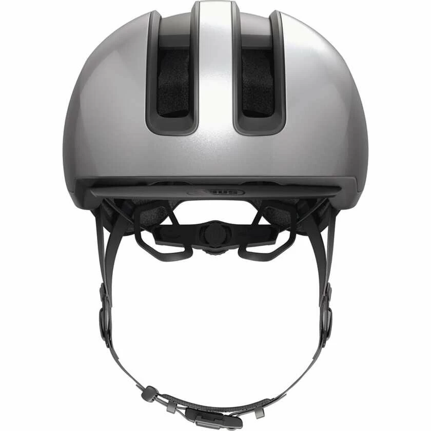 Kask rowerowy Abus HUD-Y Gleam Silver