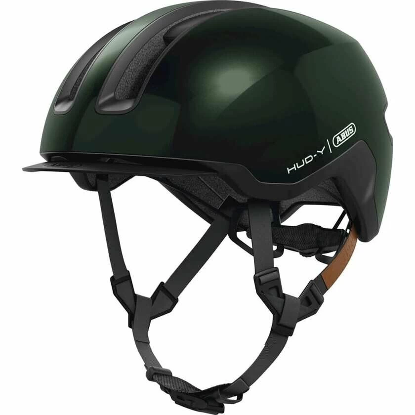 Kask rowerowy Abus HUD-Y Moss Green