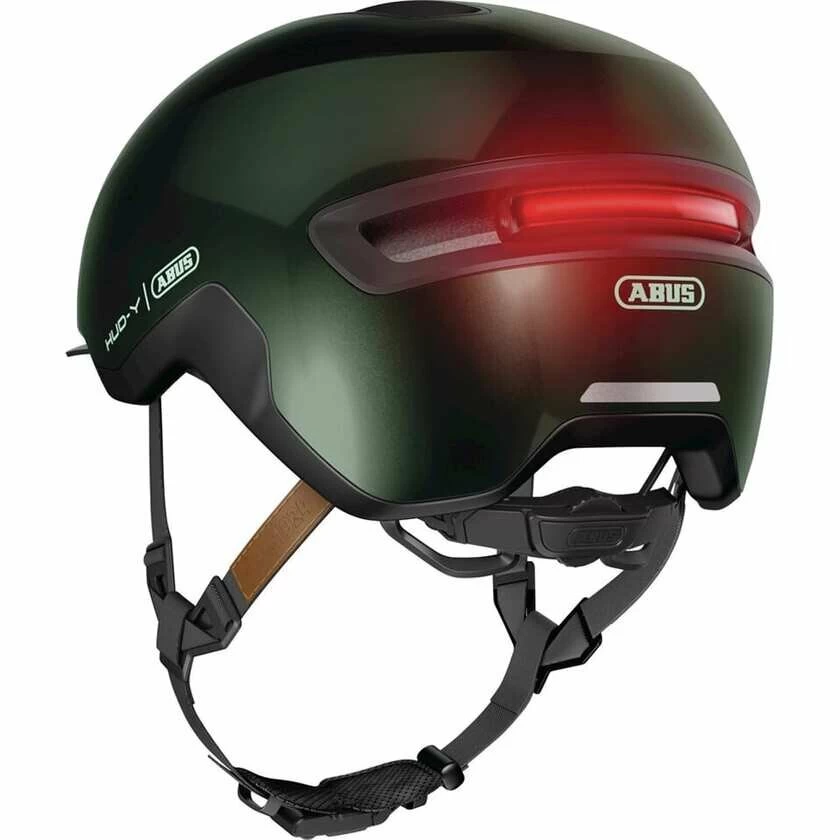 Kask rowerowy Abus HUD-Y Moss Green