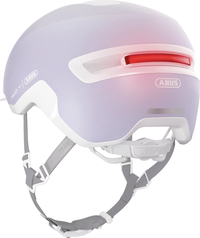 Kask rowerowy Abus HUD-Y Pure Lavender