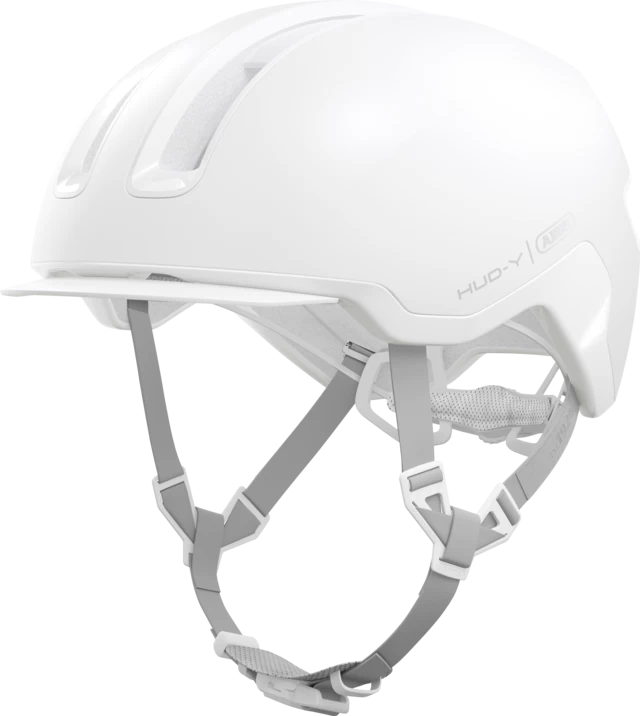 Kask rowerowy Abus HUD-Y Pure White