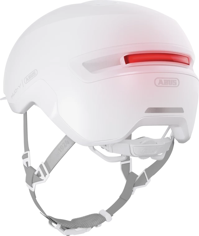 Kask rowerowy Abus HUD-Y Pure White