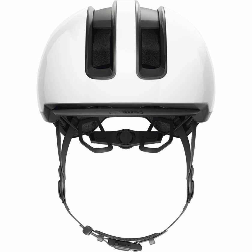 Kask rowerowy Abus HUD-Y Shiny White