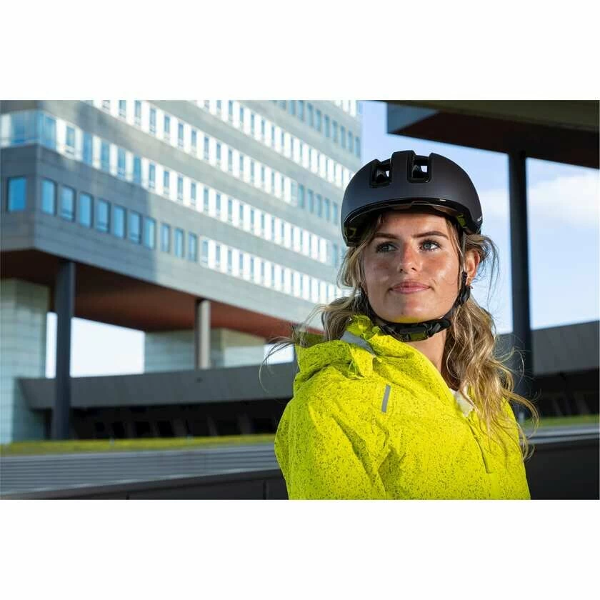 Kask rowerowy Abus HUD-Y Signal Yellow