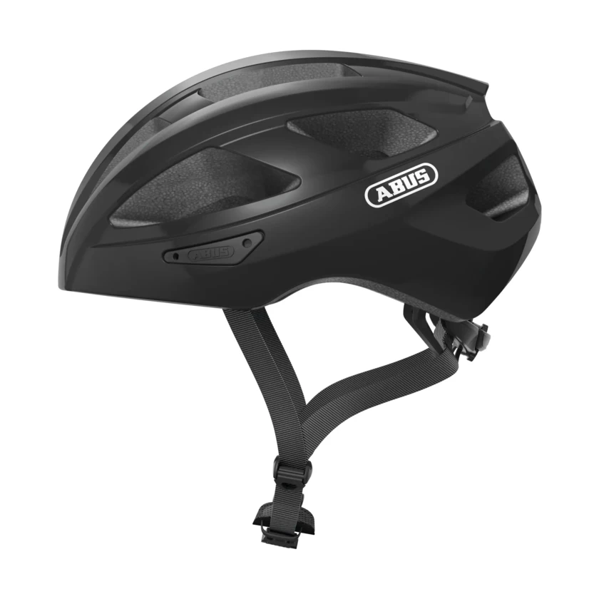 Kask rowerowy Abus Macator - czarny (Velvet Black)