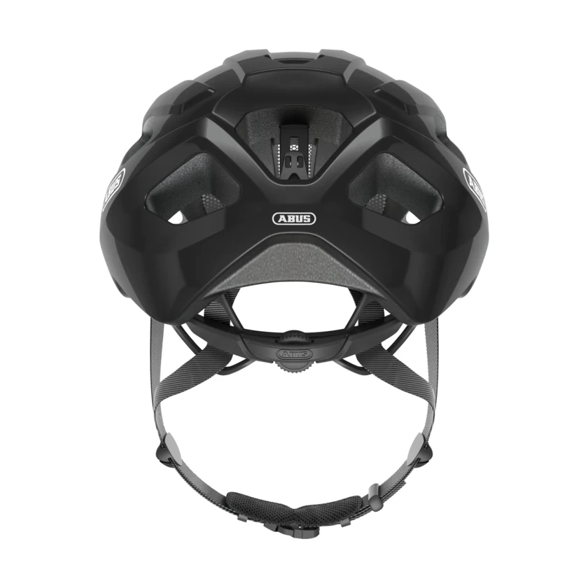 Kask rowerowy Abus Macator - czarny (Velvet Black)