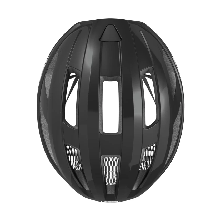 Kask rowerowy Abus Macator - czarny (Velvet Black)