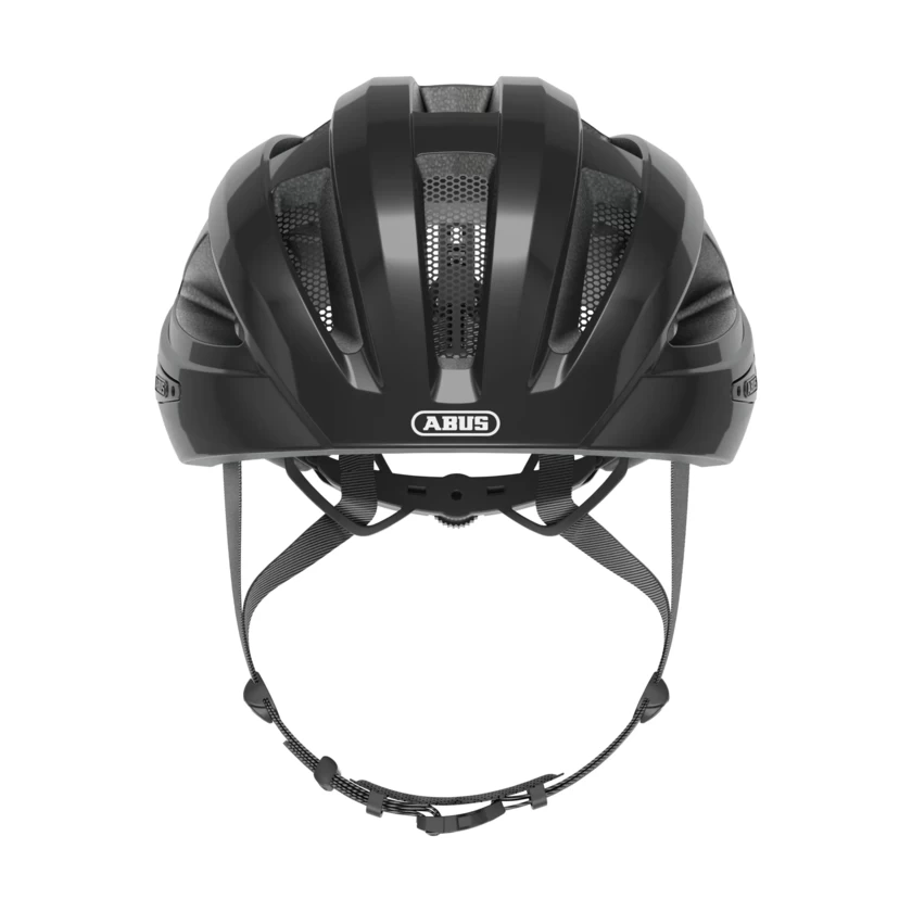 Kask rowerowy Abus Macator - czarny (Velvet Black)