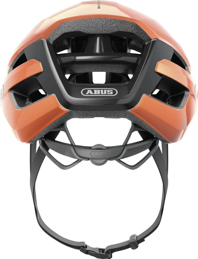 Kask rowerowy Abus PowerDome Goldfish Orange