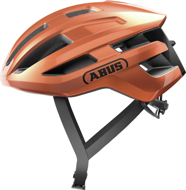 Kask rowerowy Abus PowerDome Goldfish Orange