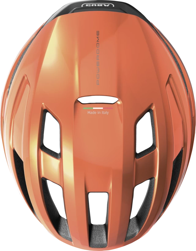 Kask rowerowy Abus PowerDome Goldfish Orange