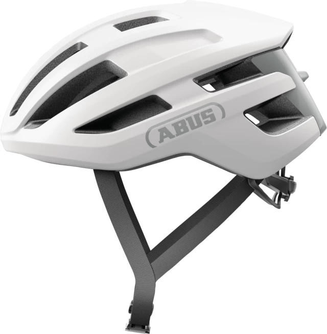 Kask rowerowy Abus PowerDome Polar White