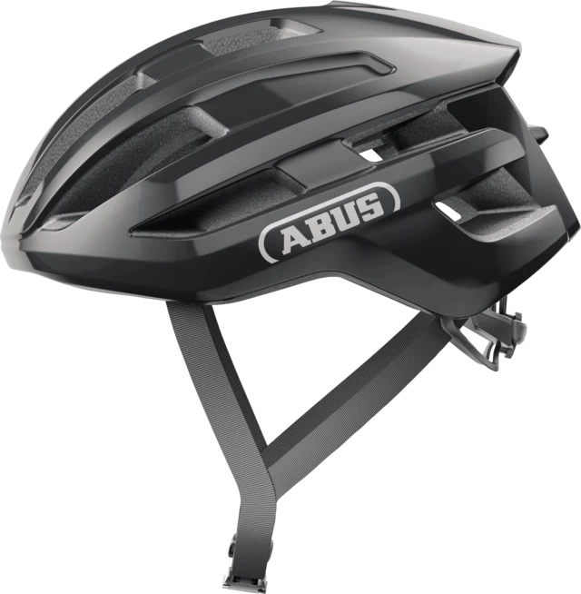 Kask rowerowy Abus PowerDome Shiny Black