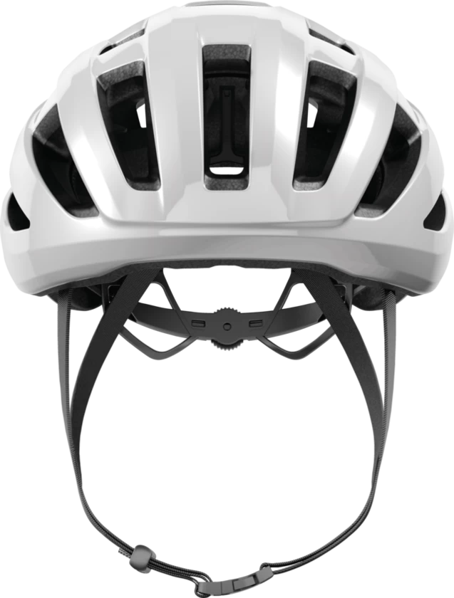 Kask rowerowy Abus PowerDome Shiny White