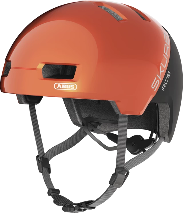 Kask rowerowy Abus Skurb ACE Goldfish Orange