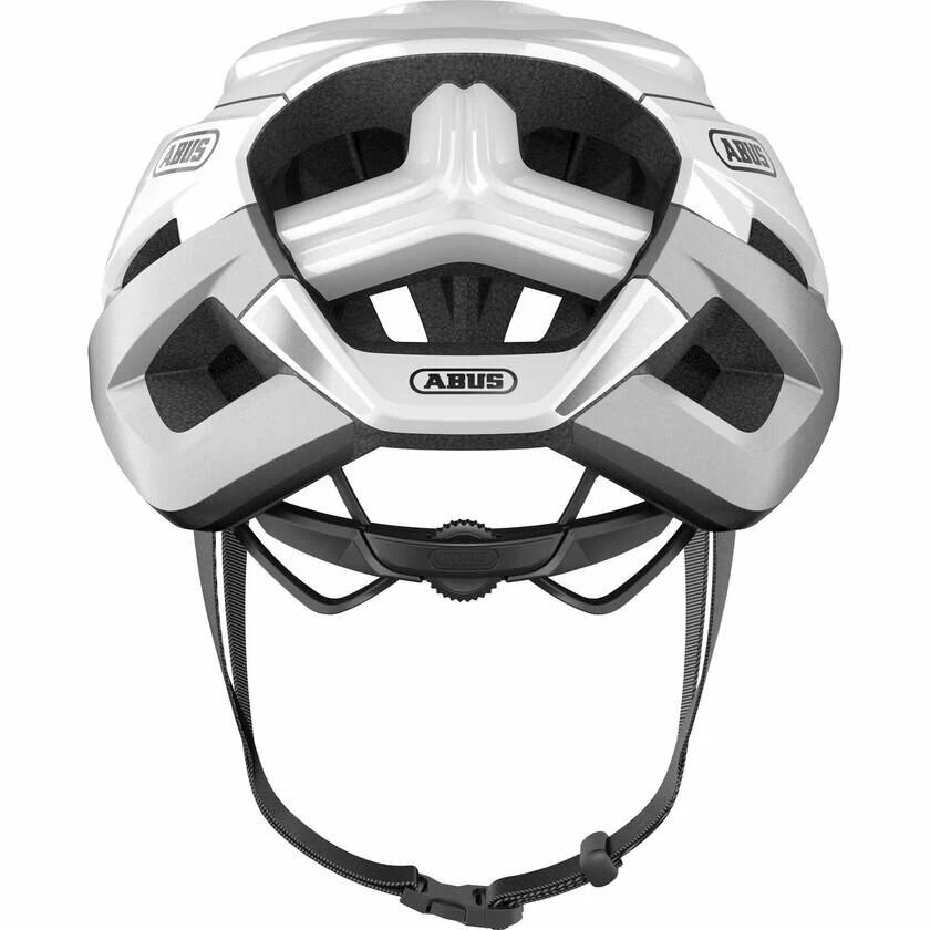 Kask rowerowy ABUS StormChaser polar/biały