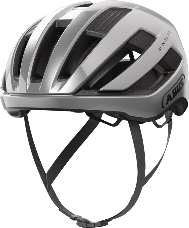 Kask rowerowy Abus WingBack Gleam Silver