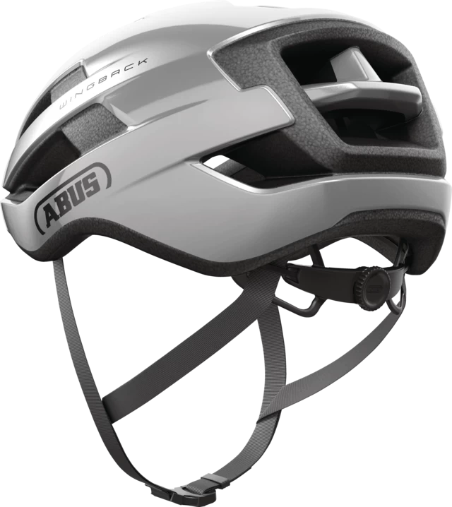 Kask rowerowy Abus WingBack Gleam Silver