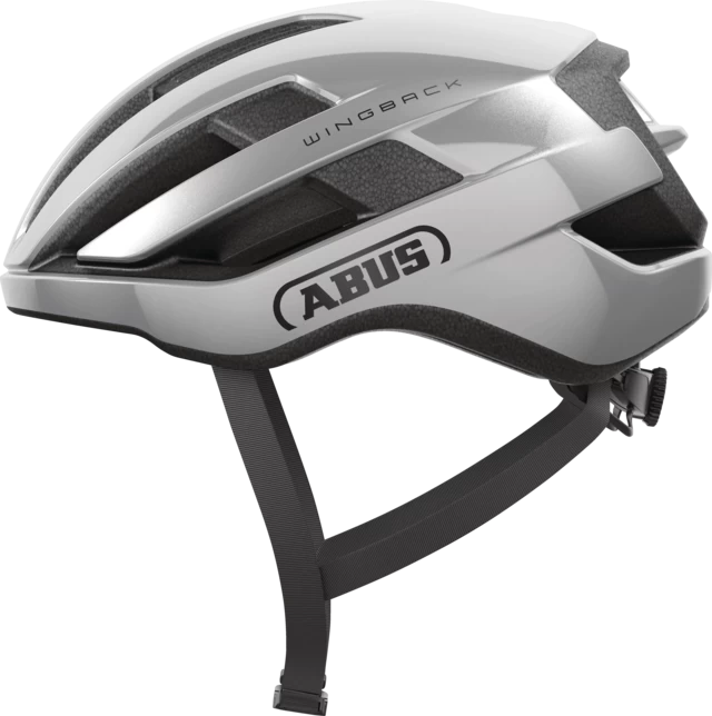 Kask rowerowy Abus WingBack Gleam Silver