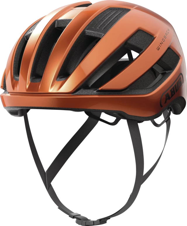 Kask rowerowy Abus WingBack Goldfish Orange