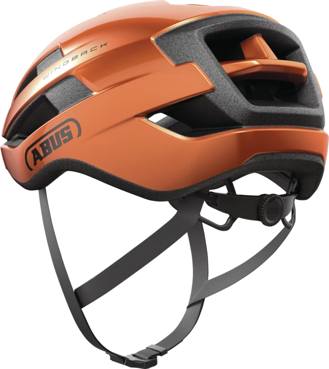 Kask rowerowy Abus WingBack Goldfish Orange