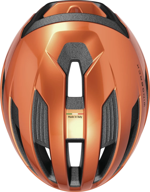 Kask rowerowy Abus WingBack Goldfish Orange