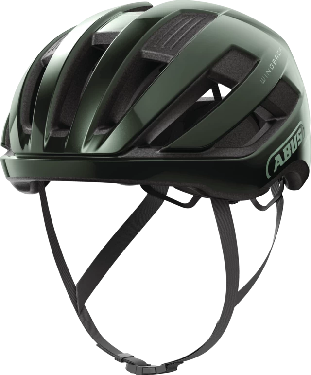 Kask rowerowy Abus WingBack Moss Green