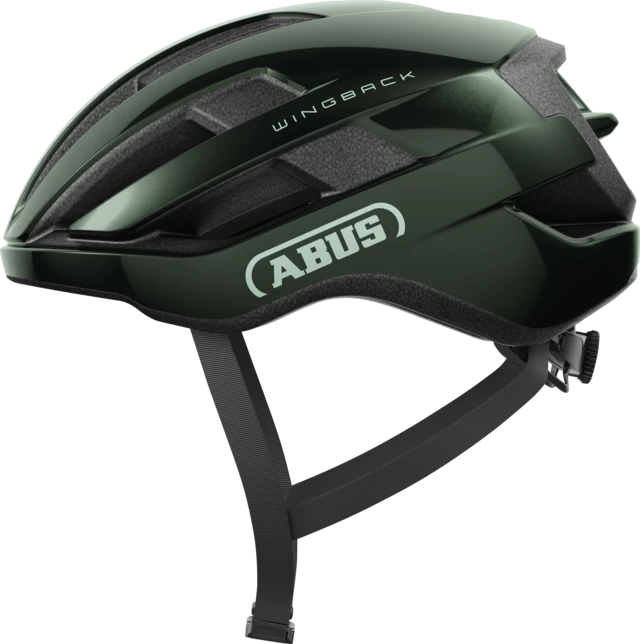 Kask rowerowy Abus WingBack Moss Green