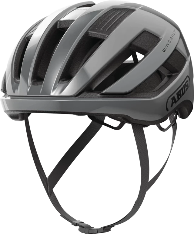 Kask rowerowy Abus WingBack Race Grey