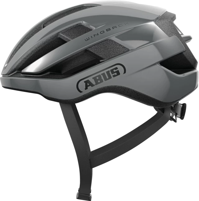 Kask rowerowy Abus WingBack Race Grey