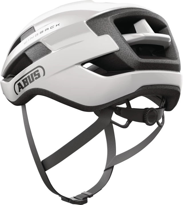 Kask rowerowy Abus WingBack Shiny White