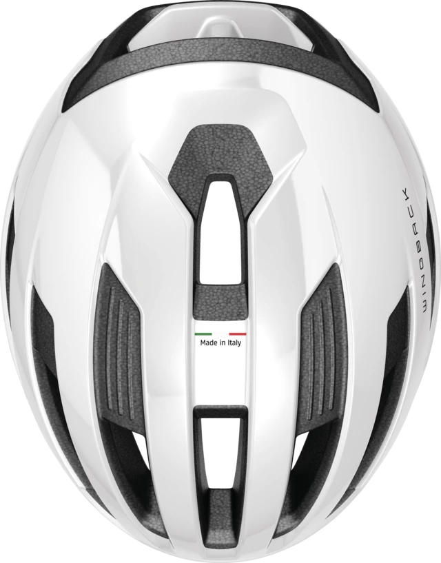 Kask rowerowy Abus WingBack Shiny White