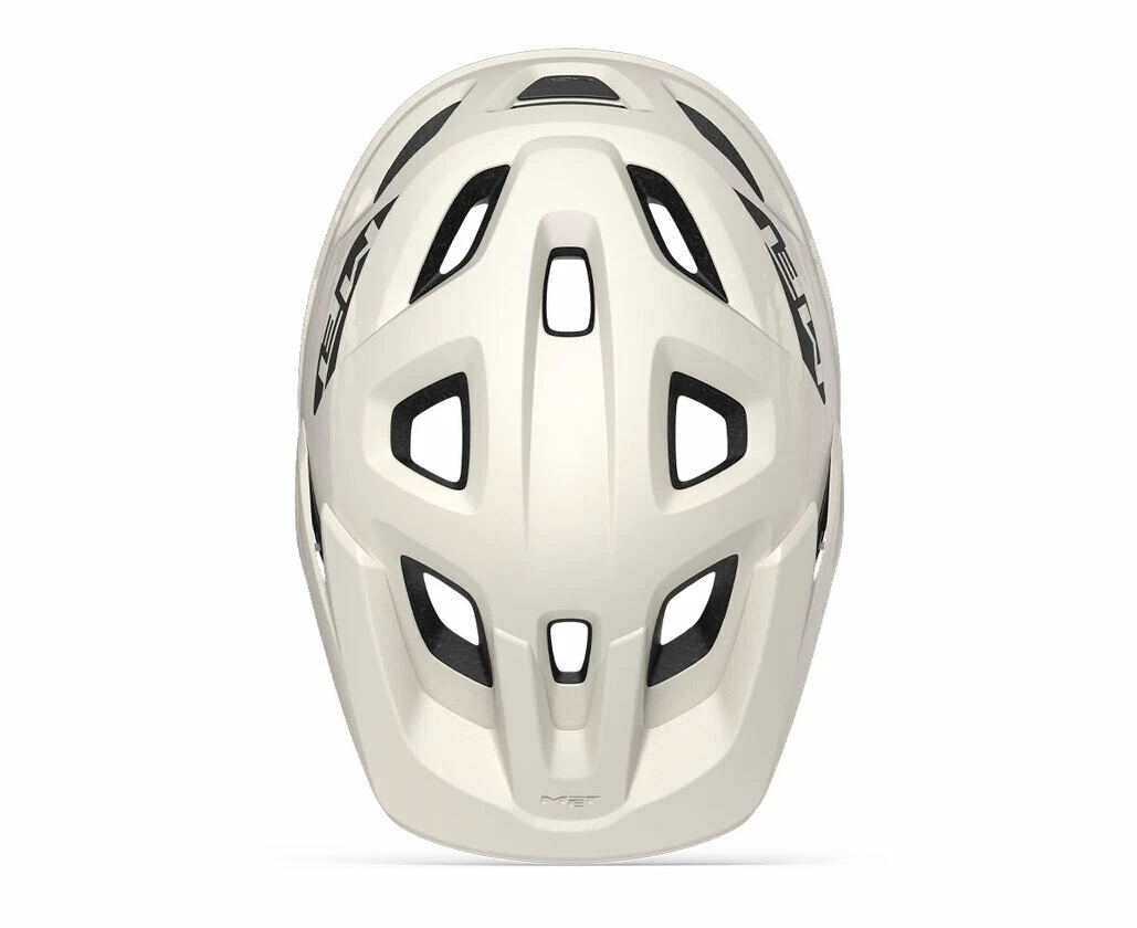 Kask rowerowy MET Echo Off-White