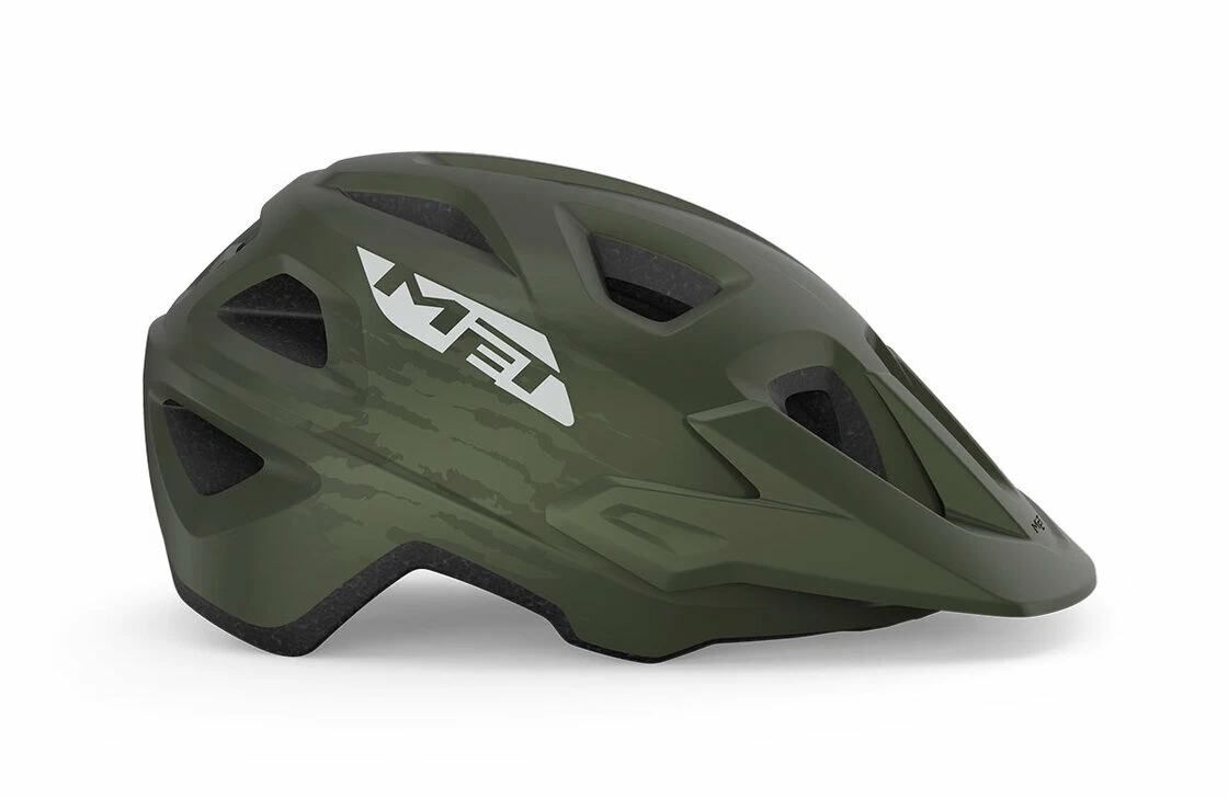 Kask rowerowy MET Echo Olive