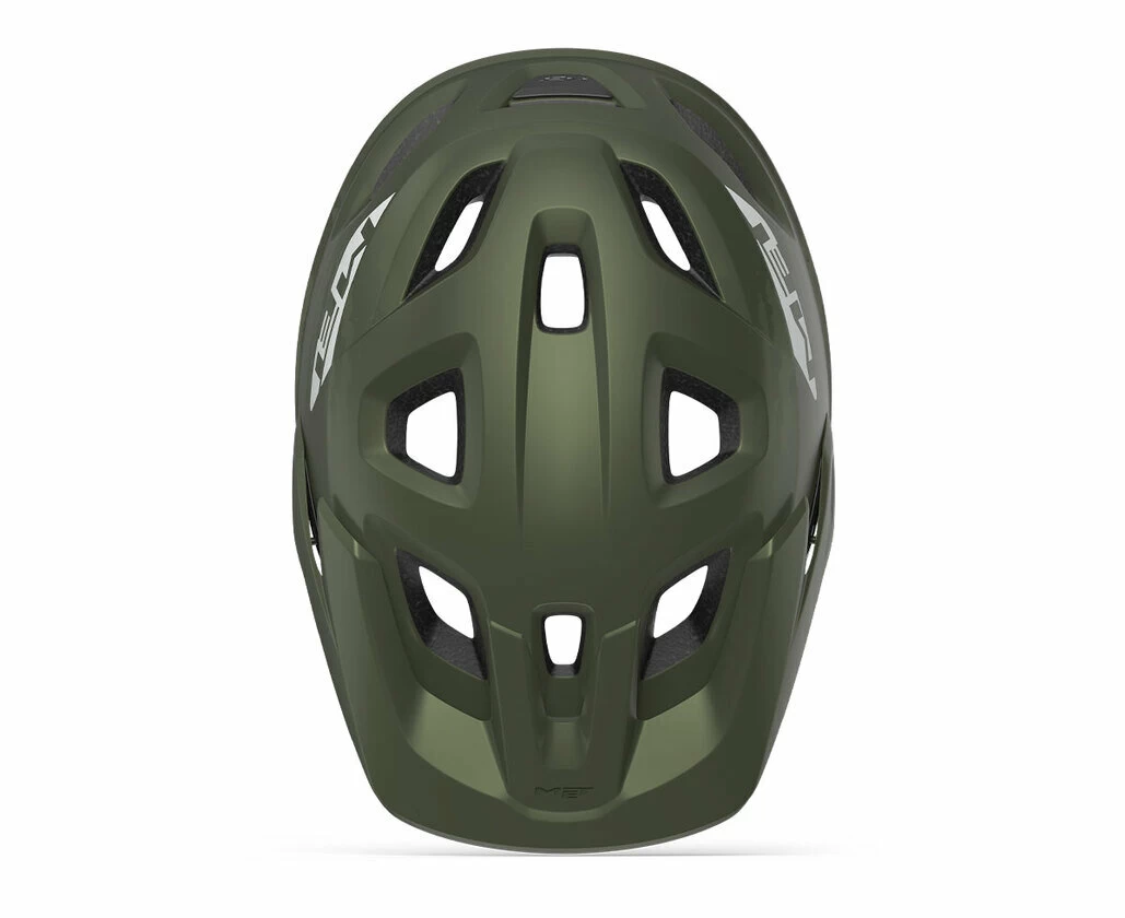 Kask rowerowy MET Echo Olive