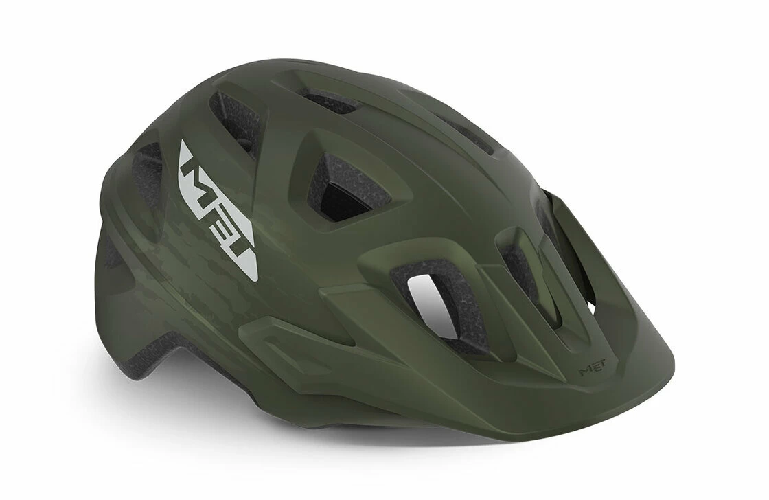 Kask rowerowy MET Echo Olive