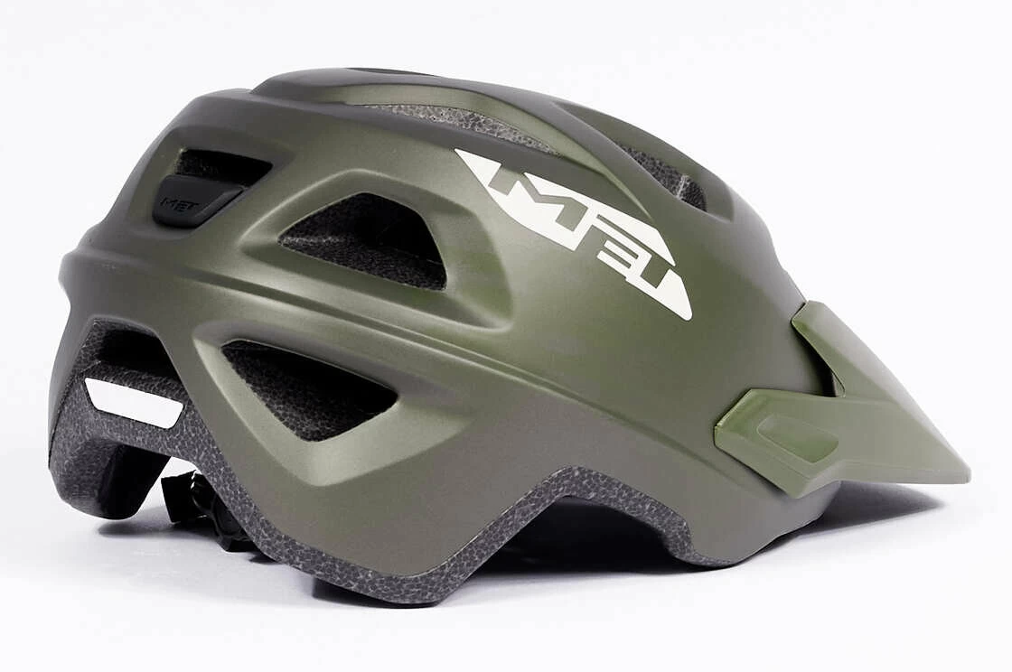 Kask rowerowy MET Echo Olive