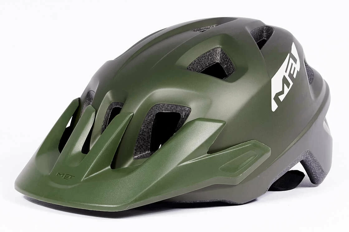 Kask rowerowy MET Echo Olive