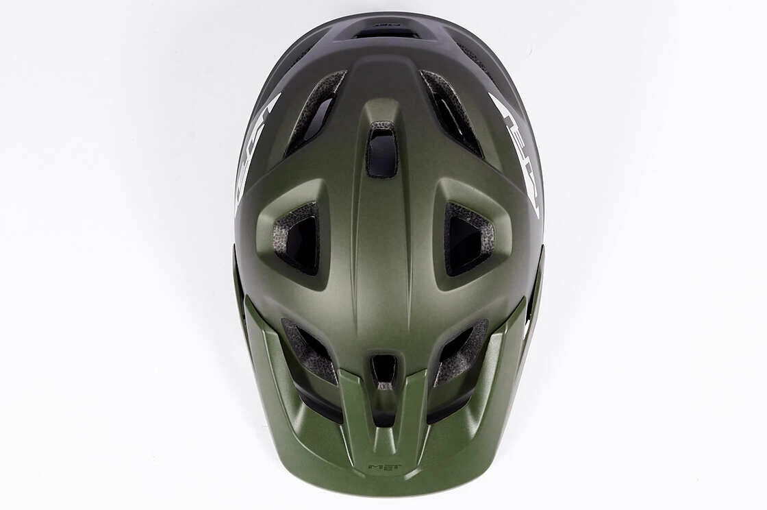 Kask rowerowy MET Echo Olive