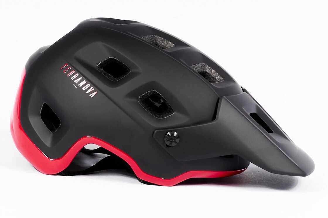 Kask rowerowy MET Terranova Black/Red