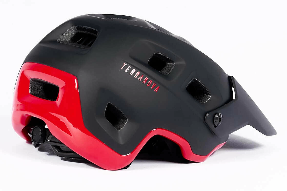 Kask rowerowy MET Terranova Black/Red