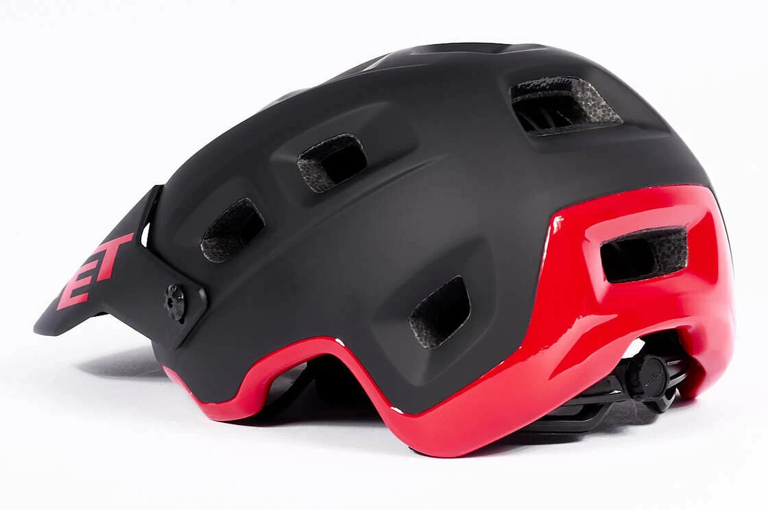 Kask rowerowy MET Terranova Black/Red