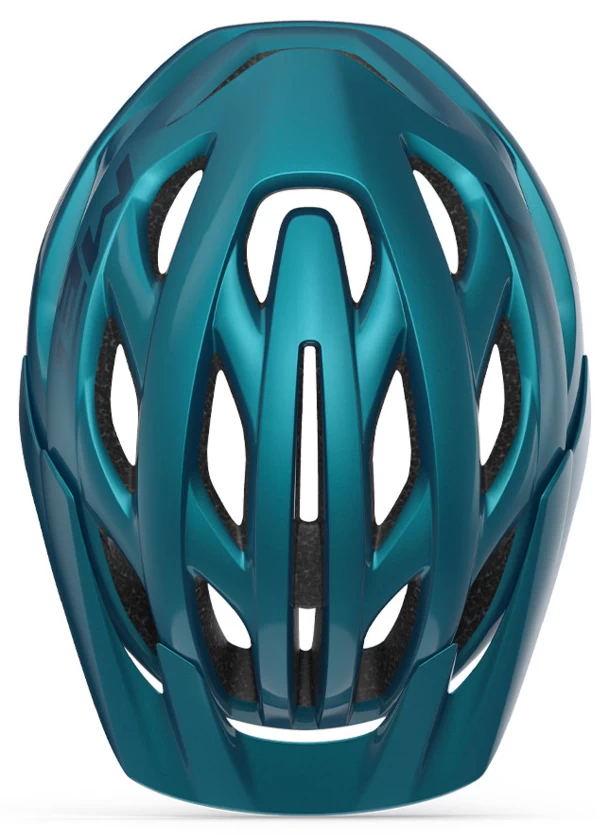 Kask rowerowy MET Veleno Blue M: 56-58 cm