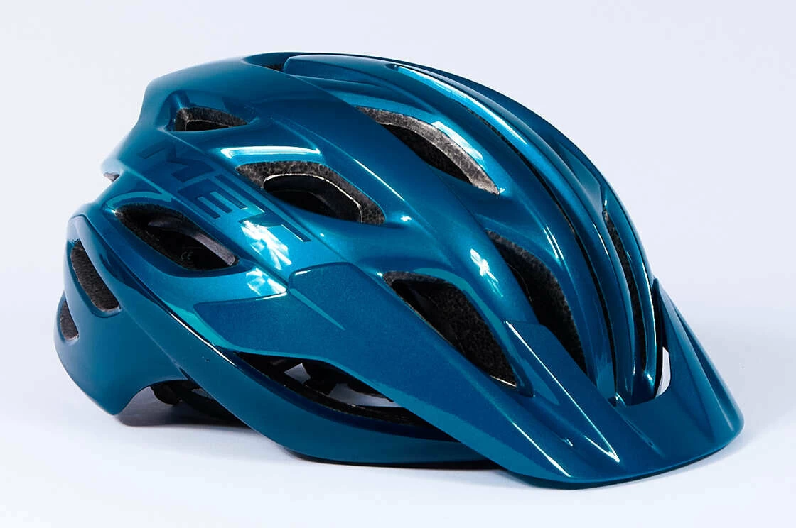 Kask rowerowy MET Veleno Blue M: 56-58 cm