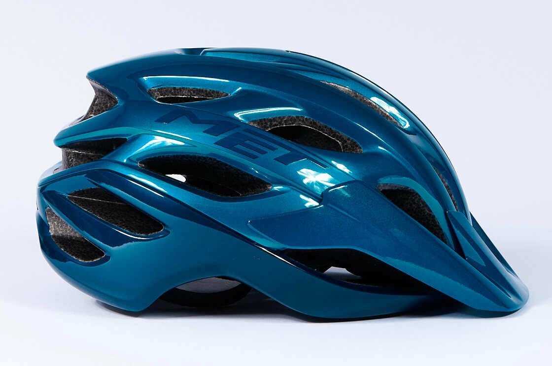 Kask rowerowy MET Veleno Blue M: 56-58 cm