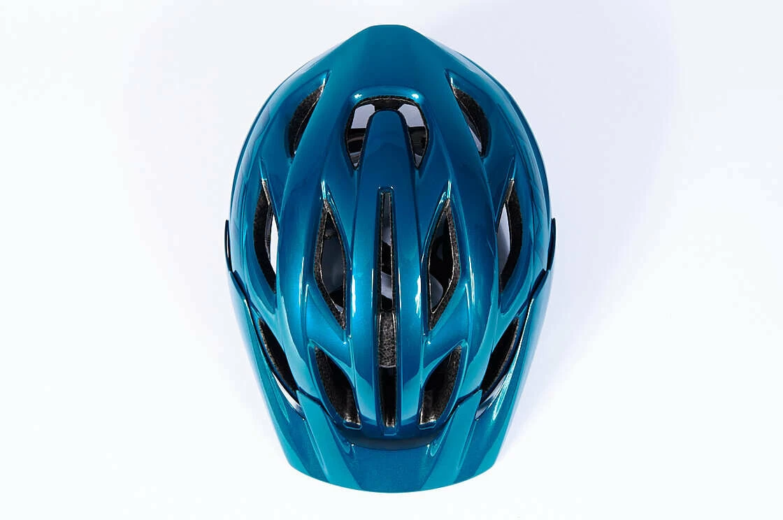 Kask rowerowy MET Veleno Blue M: 56-58 cm